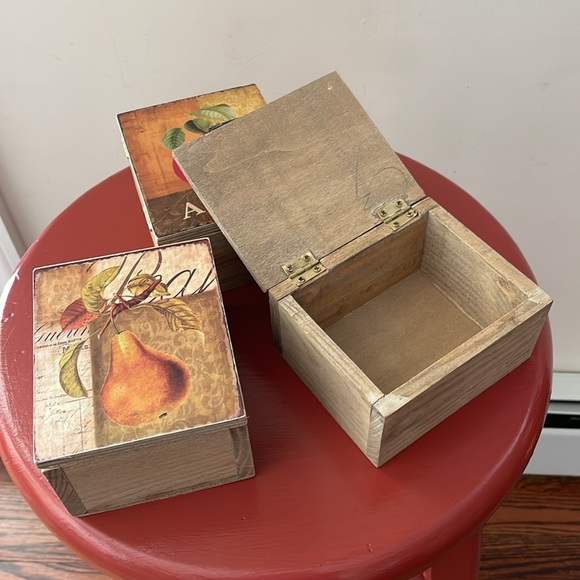 Set of 3 decorative, mini boxes - Picture 5 of 6
